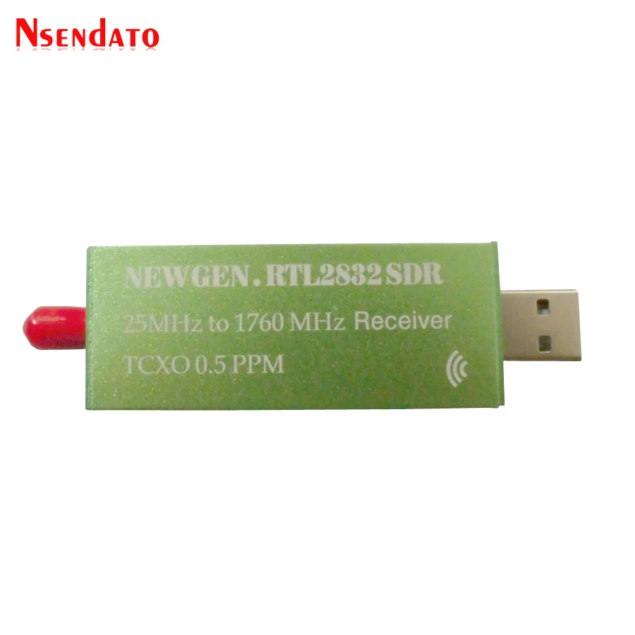 USB 2.0 RTL SDR 0.5 PPM TCXO RTL2832U R820T2 25MHZ To 1760MHZ TV Tuner Receiver AM FM NFM DSB LSB SW Radio SDR TV Receiver Stick tv tuner