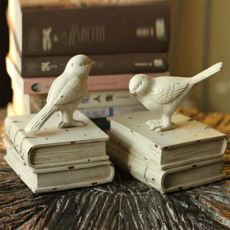 

The European and American country resin decoration Home Furnishing creative retro Kaina sparrow adorable B