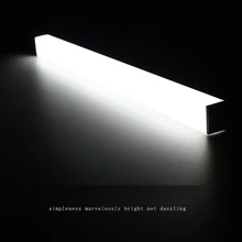 Светодиодный бар светильник 40 см 50 см 220V 3 Бортовой светильник ing для мытья комната, кабинет, настенный туалетный столик 8 Вт 22 Вт кухонный шкаф светодиодный трубки