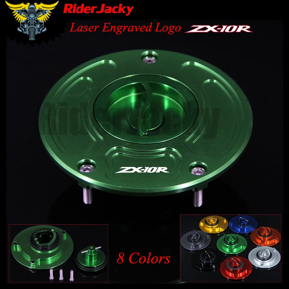 per Kawasaki ZX-10R ZX10R 2008 2009 2010 Protezione per Serbatoio Carburante in Fibra di Carbonio JFG RACING ZX10R