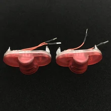 2 шт. автомобилей Добро пожаловать свет светодиодный двери свет для сиденья Logo проектор Ghost Shadow Light для сиденья Альгамбра Леон MK1 авто-Стайлинг автомобиля аксессуары