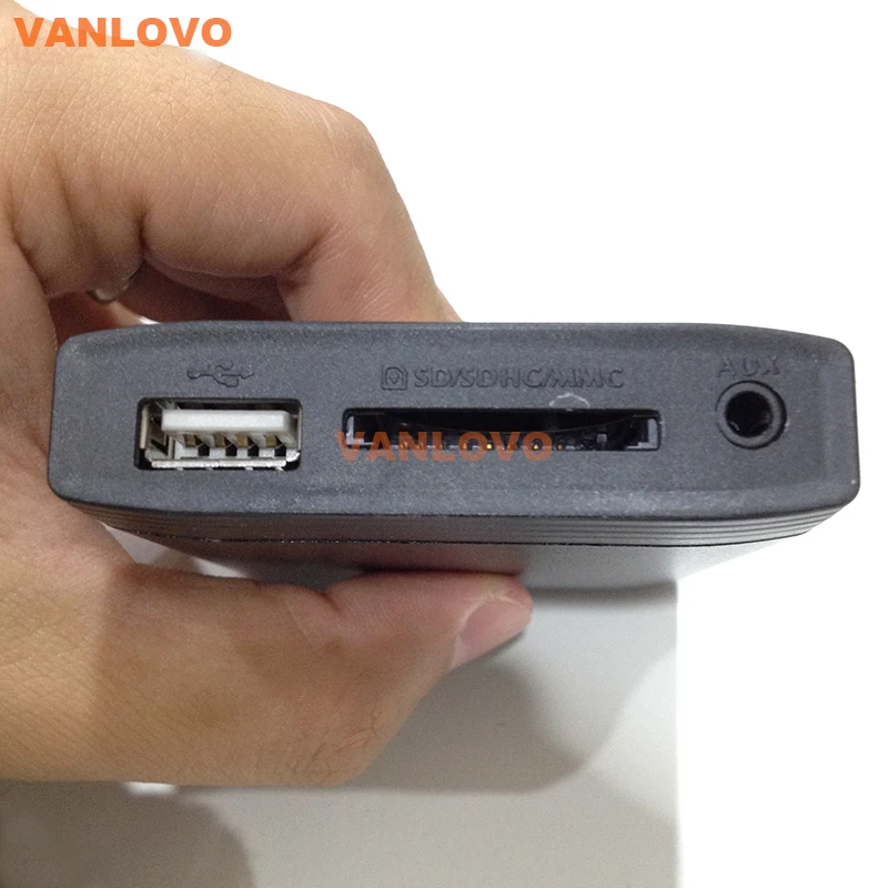 YATOUR цифровой музыки чейнджер AUX-IN SD USB MP3 Интерфейс для Защитные чехлы для сидений, сшитые специально для TOYOTA Corolla Camry Avensis 4runner Горец Prius RAV4 Yairs