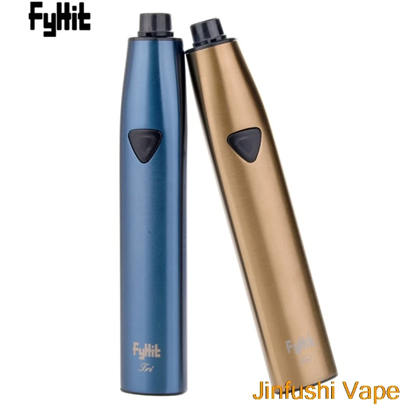 

New Arrival CIGGO FyHit Tri Dry Herb Vaporizer Heat No Burn up 2200mAh 18650 Battery Electronic Cigarette Vape Pen Auto Cleaning