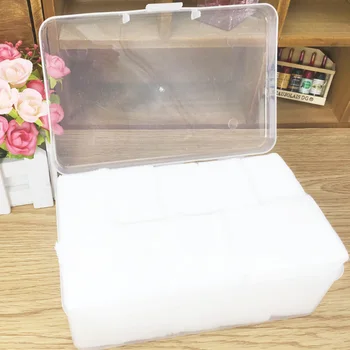 

Thickened Edge Quilted Non-woven Fabric Makeup Remover Cotton Beauty Makeup ToolsCotton Pad 1000 Piece/Box Non-woven Cleansing