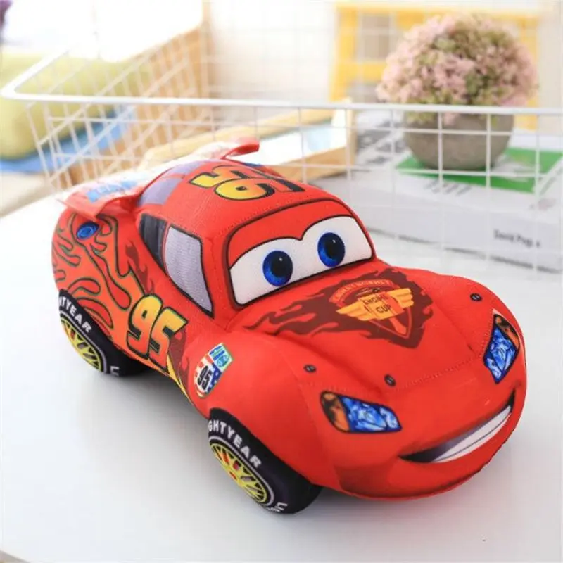 Disney Pixar Cars 2 3 детские игрушки 18 см Молния Маккуин плюшевые милые Мультяшные