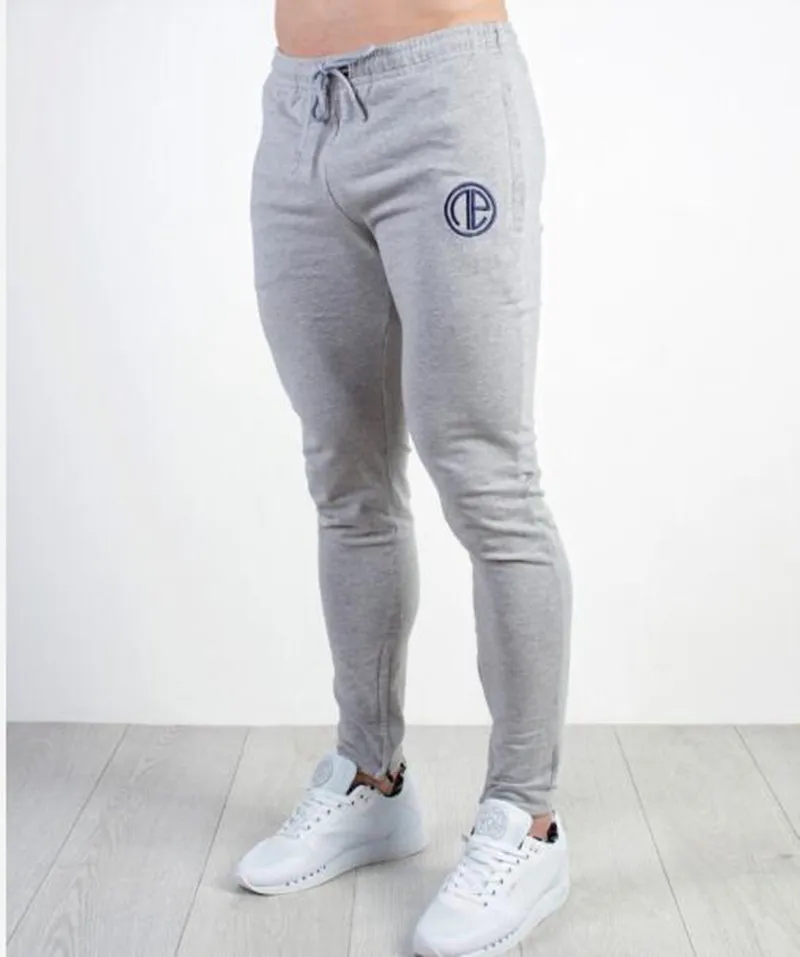 Men Sweatapnts Elastic Leggings Tigths Long Pants Male Running Jogging Casual Workout Athletic Track Pants Trousers Plus Size
