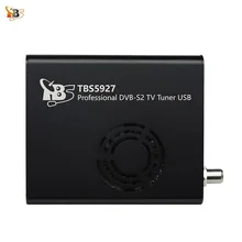 Best Digital Satellite TV Receiver TBS5927 Professional DVB-S2 TV Tuner USB Box Supports VCM CCM ACM 32APSK Blindscan