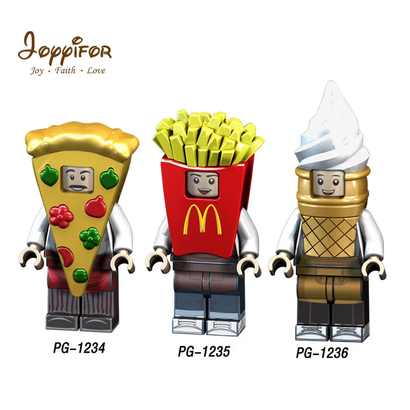 

JOYYIFOR ONE PUNCH-MAN Figures self-locking-bricks Anpanman LEGOILYS Building Blocks Mini Bricks Children Toys doll best gift