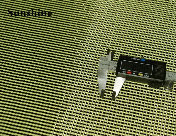 Jacquard Weave Hollow Sq Yellow 185g (12)