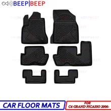 Для Citroen C4 Grand Picasso 2006-автомобильные коврики, автомобильные коврики, пыленепроницаемый водостойкий автомобильный Стайлинг, украшение интерьера