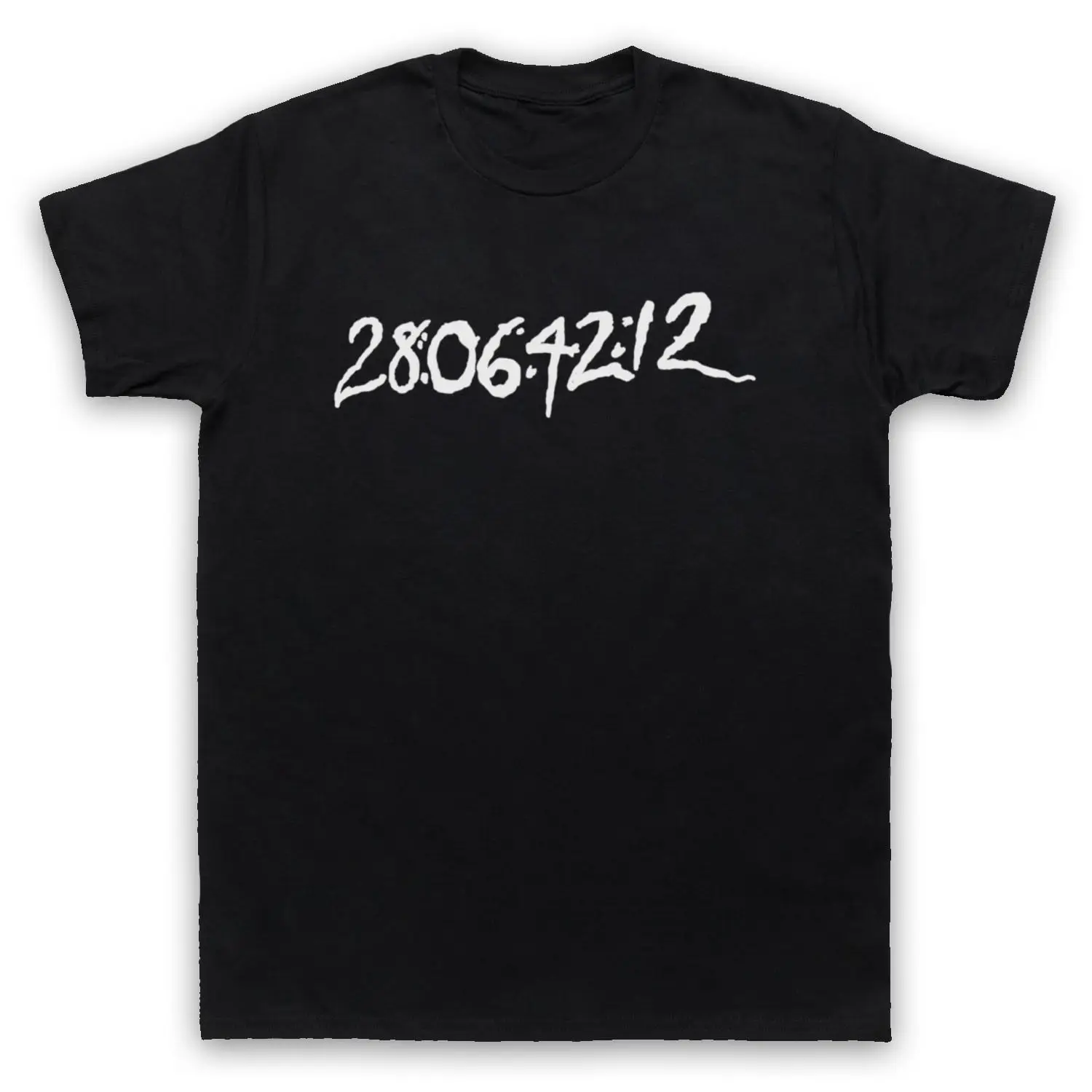 

NUMBERS SCI FI UNOFFICIAL DONNIE DARKO T-SHIRT MENS LADIES Fashion Men T Shirt Free Shipping Tee Men T Shirts Short