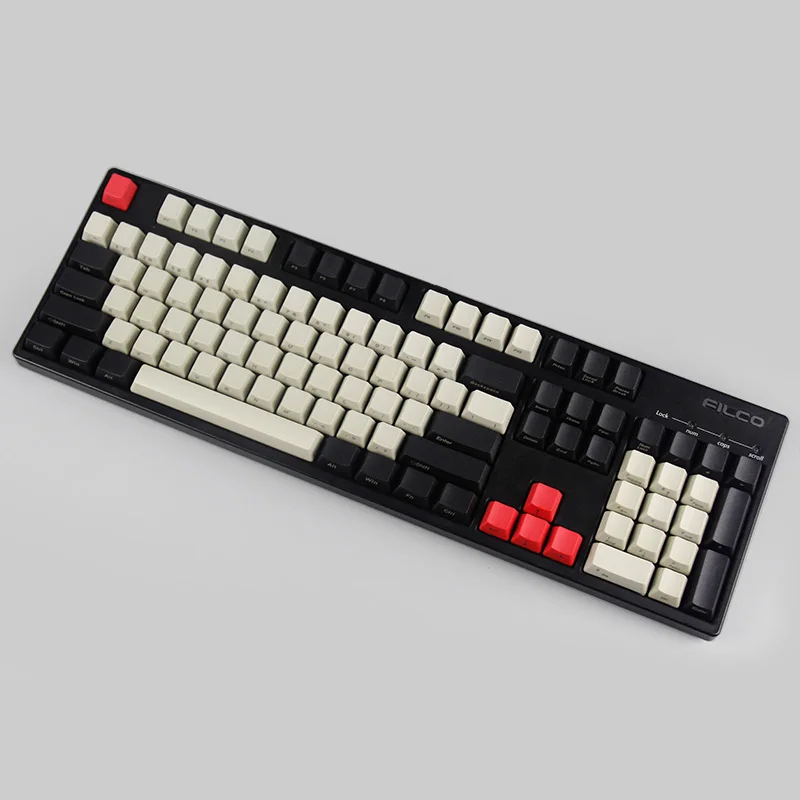 Ducky filco PBT 108 цветная клавишная крышка s для вишни/ANSI механическая клавиатура