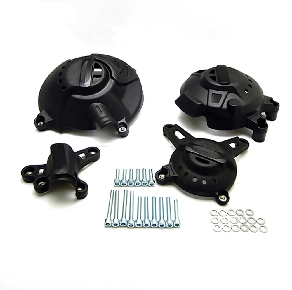 

4PCS Engine Cover Protector Guard Crash Set For Yamaha MT-09 FZ-09 Tracer MT 09 MT09 2013 2014 2015 2016 2017 2018