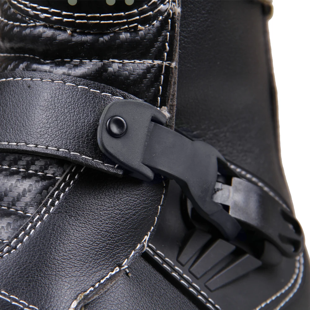 PRO-BIKER Motorcycle Boots Motorcycle Shoes Motorcycle Boots Men Waterproof PU Botas Moto Motocross Motorcycle Shoes Protection Long Thigh