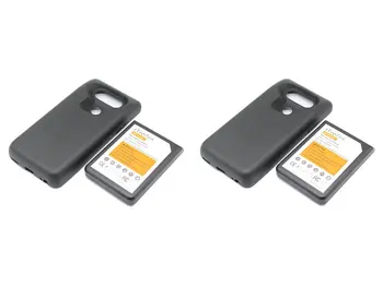 

2x V20 Battery 10500mAh BL-44E1F With Protective Case For LG V20 H990DS VS995 US996 LS997 H910 H918 bl 44e1f Extended Batterie