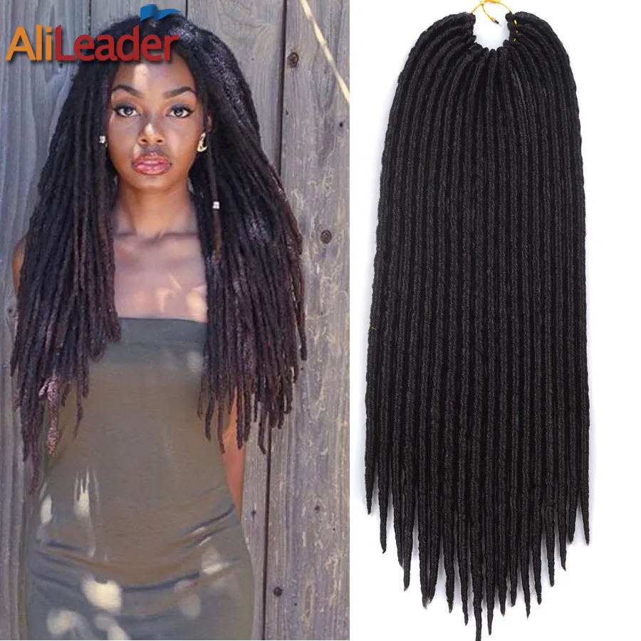 18 Inch Crochet Goddess Locs Hair Extension Packaging Crochet Braids ...