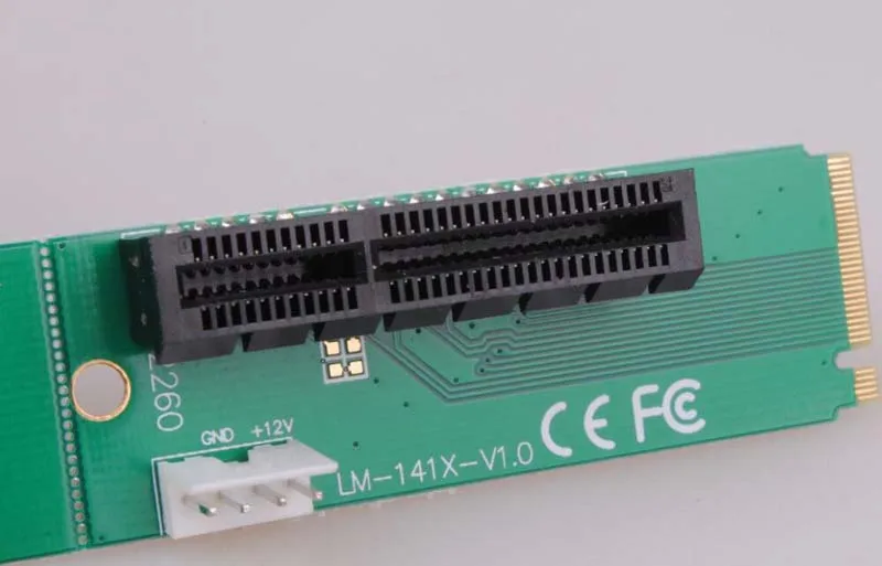 Карточка для майнинга карта памяти M.2 NGFF на PCI E X4 адаптер настольного ПК|pci-e x4|ngff