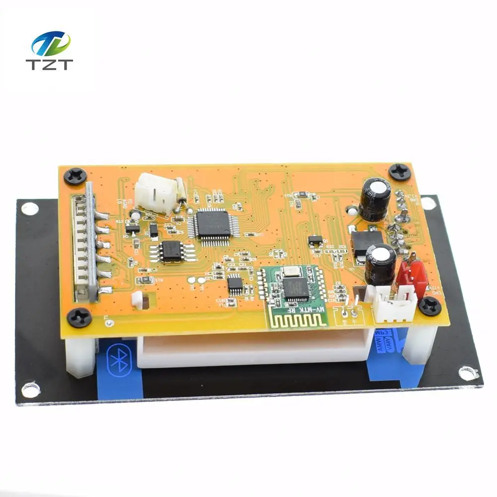 1 шт. 12 В лирическое шоу Bluetooth MP3 декодирующая Плата USB/SD/AUX/FM DIY декодер плата для