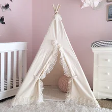 Любовь@ lesi дизайн для девочек индийские детские палатки детская игровая палатка дети Teepee