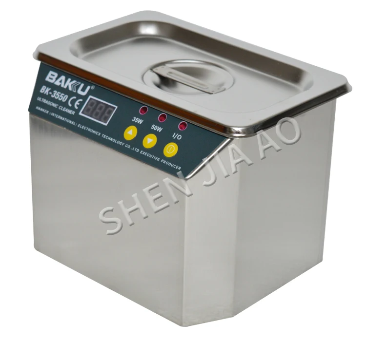 Aço inoxidável Ultra-sônica BK-3550.220V ou 110V Para O Equipamento de Comunicações