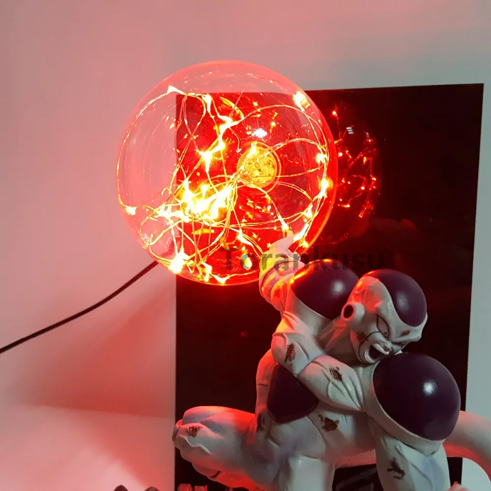 Драконий жемчуг фигура freeza Фриза светодиодные лампы модель игрушки аниме Dragon Ball Z фигурка морозильник DBZ дракон