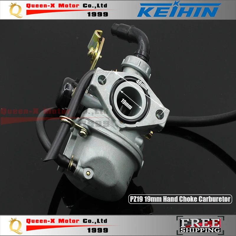 KEIHIN Cable Choke PZ19 19mm Carb Carburetor For 70cc 90cc 110cc
