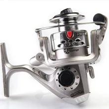 HENGJIA спиннингом Рыбная ловля SG2000 6BB 5,1: 1 серебристый материал для рыбалки Рыбалка на карпах колеса baitscasting рыболовные снасти для пески