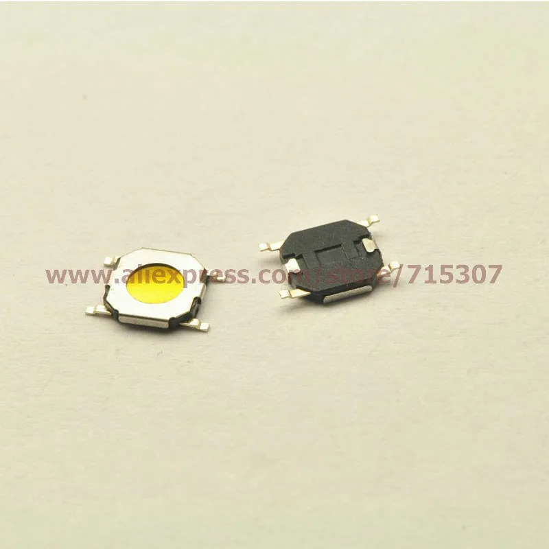 4x4x0.8MM micro switch smd 4pins waterproof copper head with cover