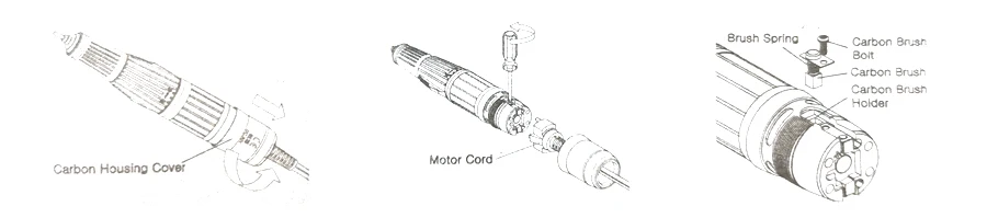 Сильный 210 35 к марафон-Чемпион-3 микромотор SDE-H200 наконечник Электрический Фрезер для маникюра Набор для маникюра, фрезер для ногтей, сверлильный оборудование