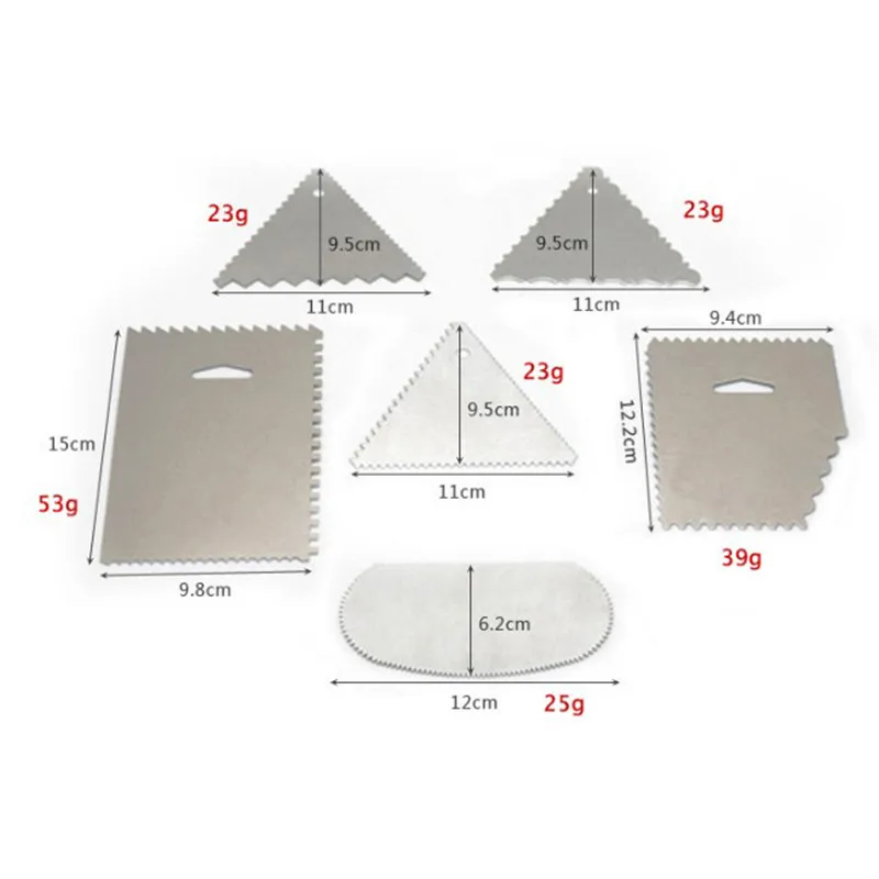 VOGVIGO металлические тесто глазурь скребок для мастики Торт Кондитерские инструменты для украшения выпечки гладкие края лопатки Cutte кухонный инструмент