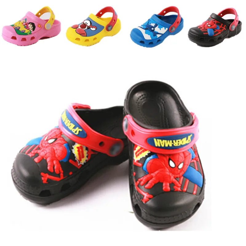 spiderman jelly shoes