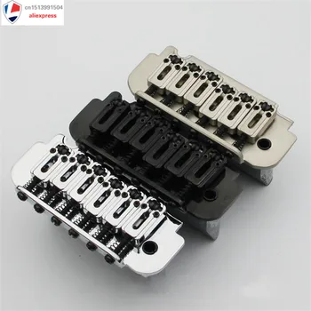 

New Electric Guitar Vibrato System Guitar Bridge Double Roller Saddles Stainless Steel Saddles
