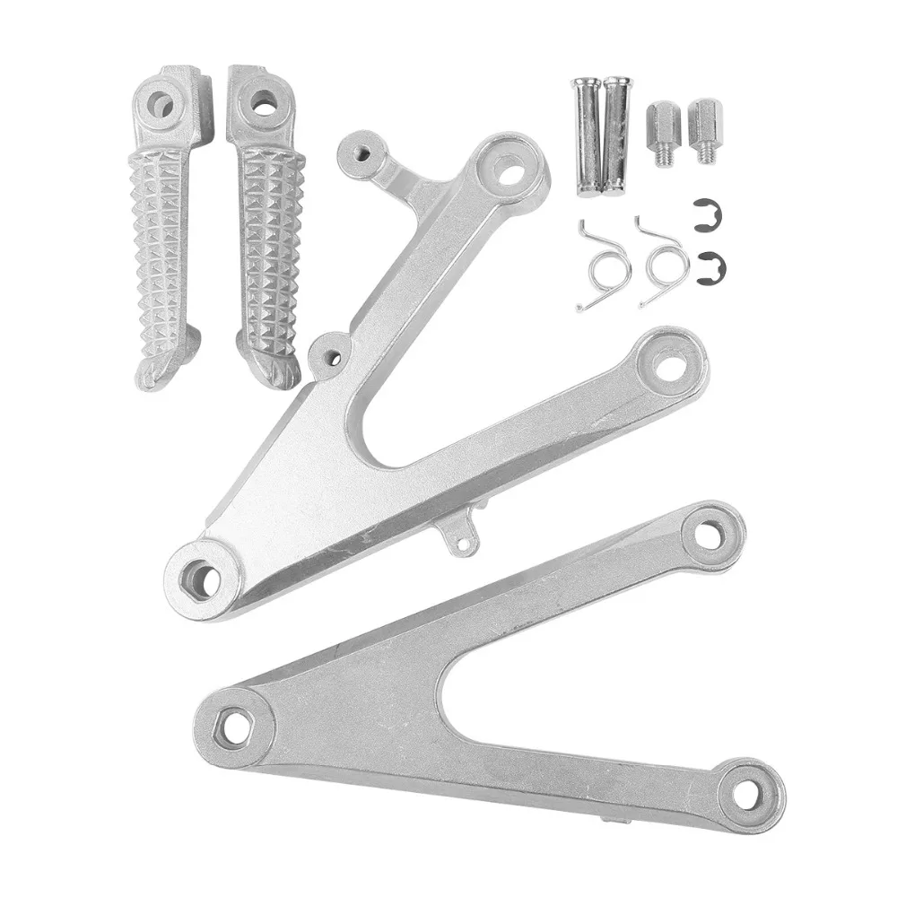 Aluminum Motorcycle Front Footrest For Yamaha YZF R1 2002 2003 Front Foot Pegs in Foot Rests