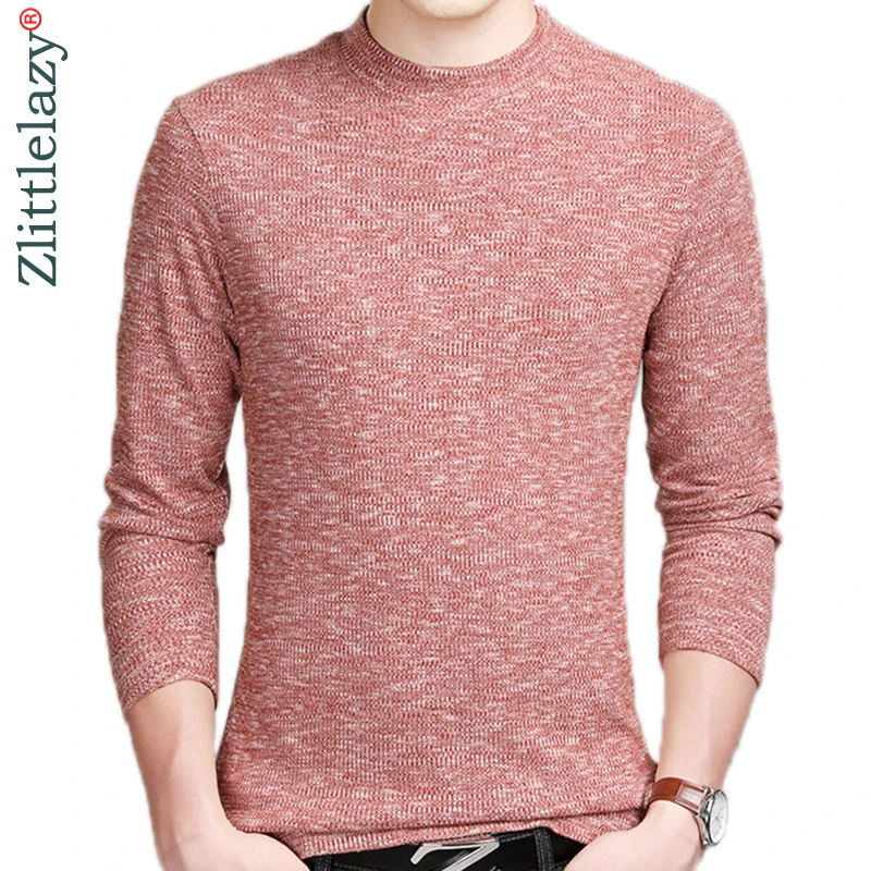 2019 брендовые дизайнерский пуловер solid Мужчины свитер платье Джерси Вязаные свитеры мужские одежда зауженного покроя трикотаж модная