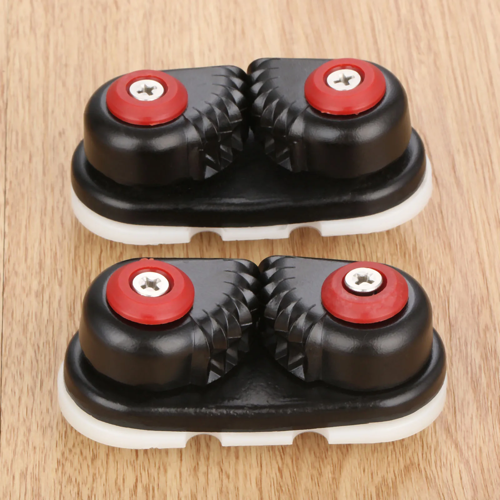 MagiDeal 2 Pieces 100mm 4 Marine Boat Cleat Sailing Deck Raft Anchor Line Rope Holder Tie Down
