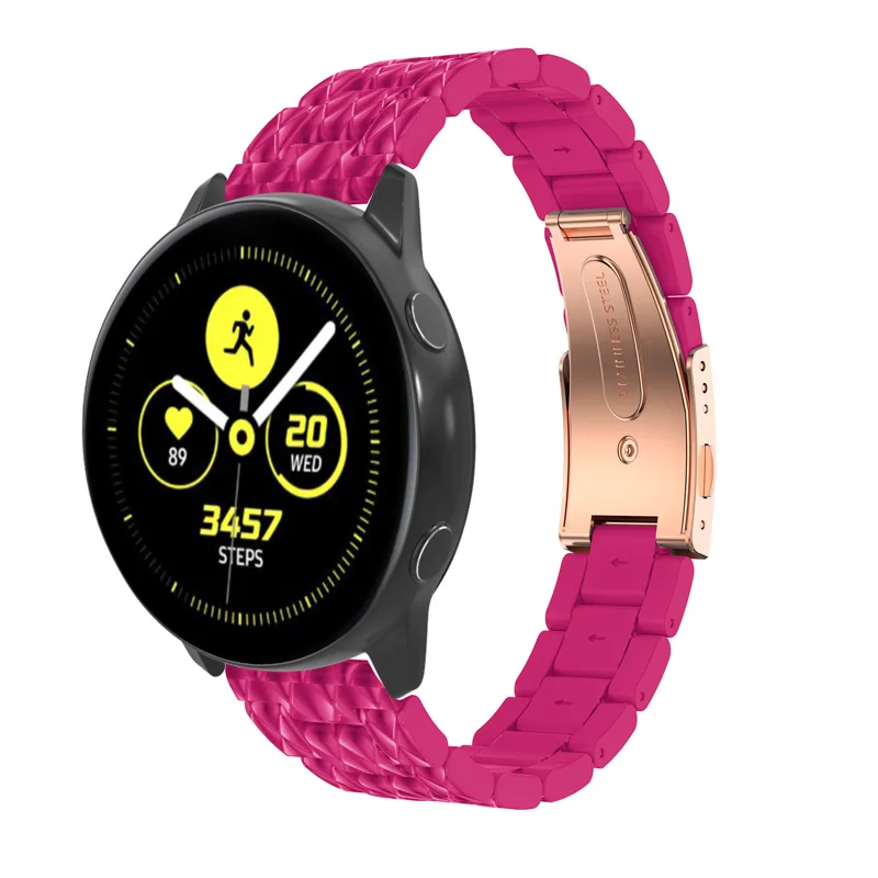Умные спортивные часы сменный Браслет с ремешком ремешок для samsung Galaxy Watch ActiveWatch
