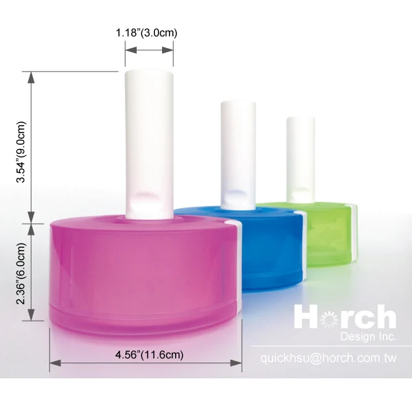 Sticky tape lint roller with refilling carton sealing tape-in Lint