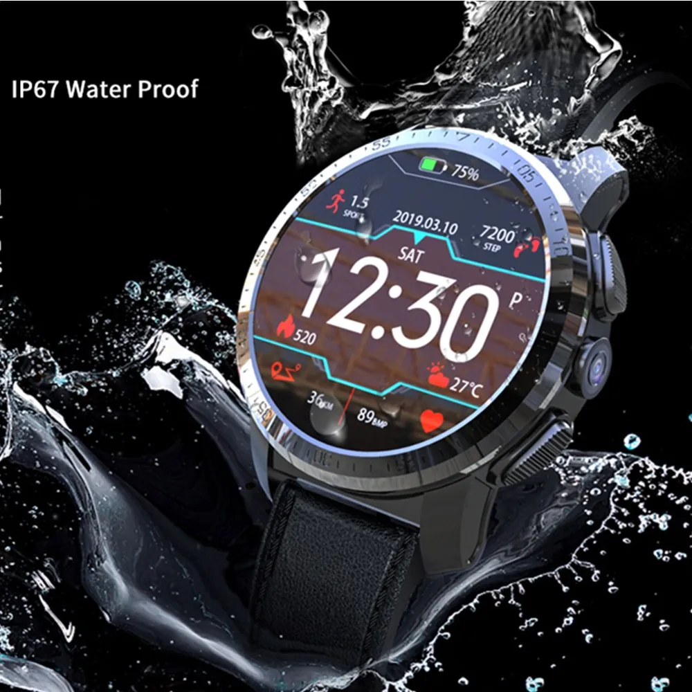 Kospet Optimus Pro Smart Watch GPS Dual System WiFi Android 7.1.1 System / Sports Management / 8.0MP Camera 3GB RAM 32GB ROM