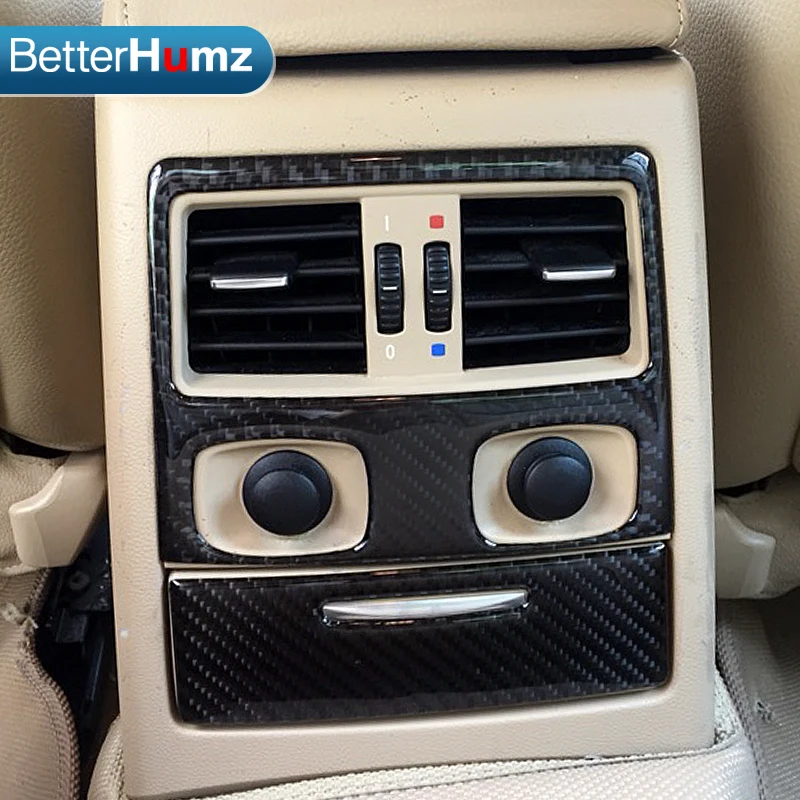 Для bmw e90 интерьер углеродного волокна заднее состояние воздуха вентиляционное