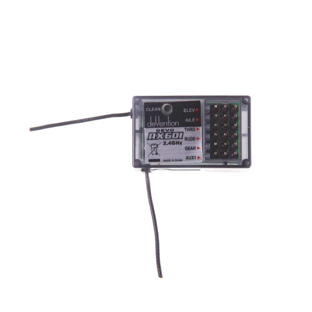 Приемник Walkera RX601 6CH для передатчика DEVO6S/DEVO7/DEVO7E/DEVO8S/DEVO12S 1 шт.|walkera rx601|walkera receiverradio 6ch |