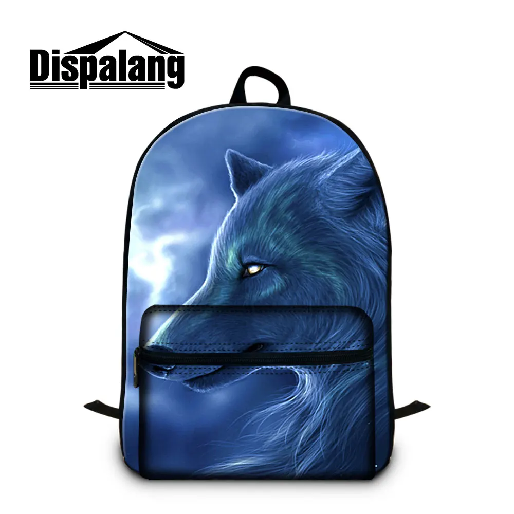 dispalang-men's-backack-wolf-lion-animal-print-laptop-bag-14-fox-school-backpack-teenage-bookbags-customize-children's-schoolbag