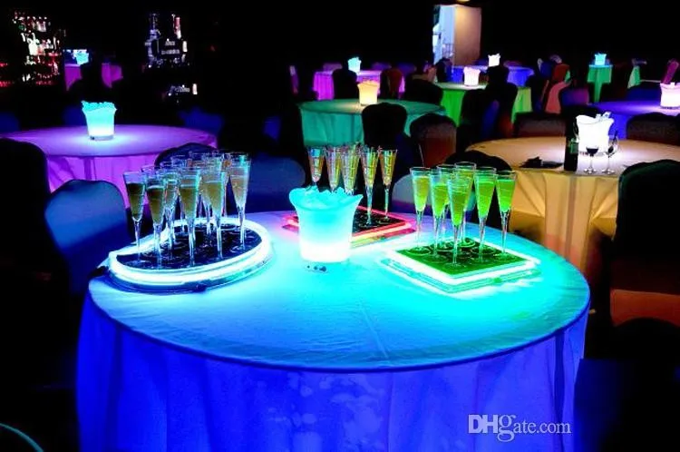 

6Pcs per lot Liquid active LED Champagne Glass light up LED Flash Champagne Cup for club bar Party Decoration Christmas supplies