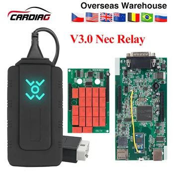 

CDP TCS Pro V5.008R2 bluetooth V3.0 green PCB NEC REPALYS CDP Pro obd2 diagnostic tools OBDII auto code scanner