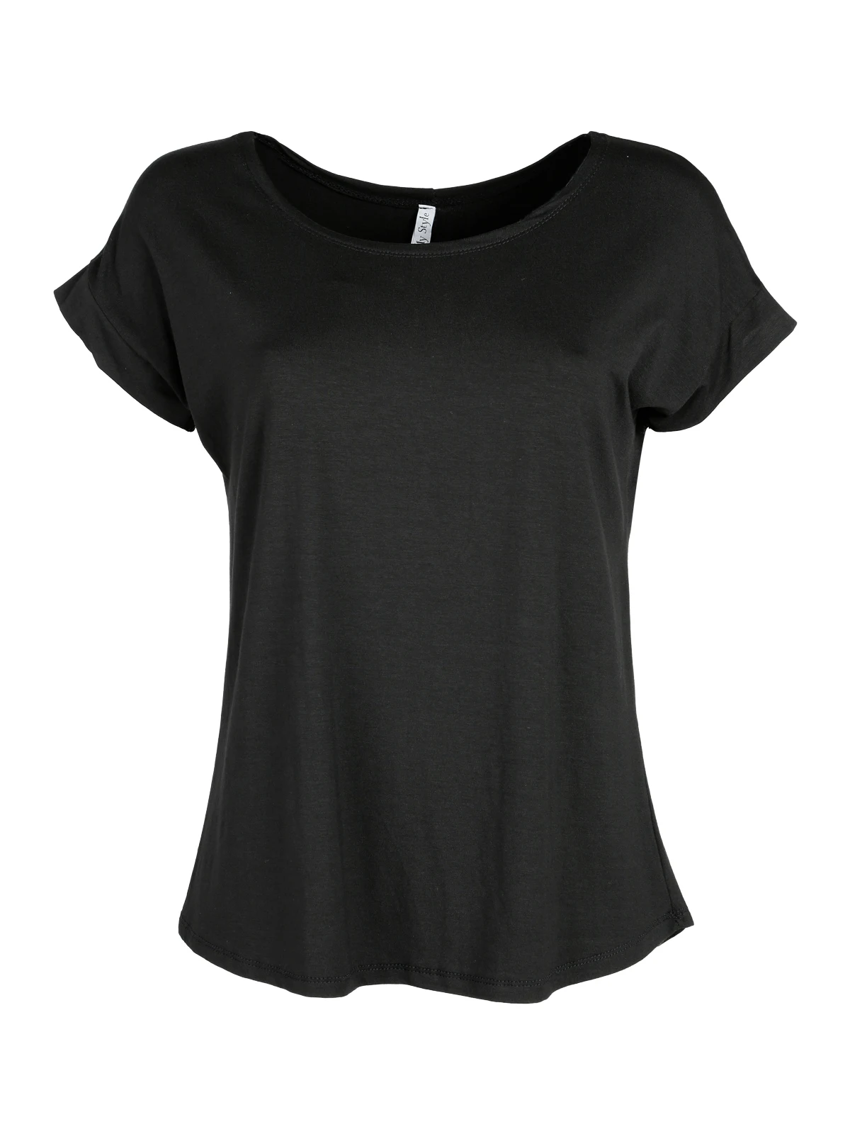 T shirts stretch round neck-in T-Shirts from Women's Clothing on ...