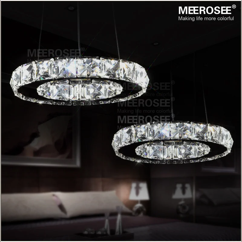 8825-D200  modern pendant lamp lighting crystal light modern room lamp chandelier hanging led light fixture  (4)