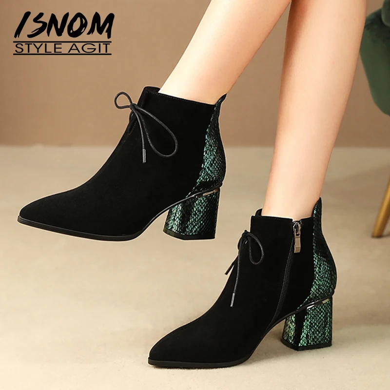 pointed shoe boots