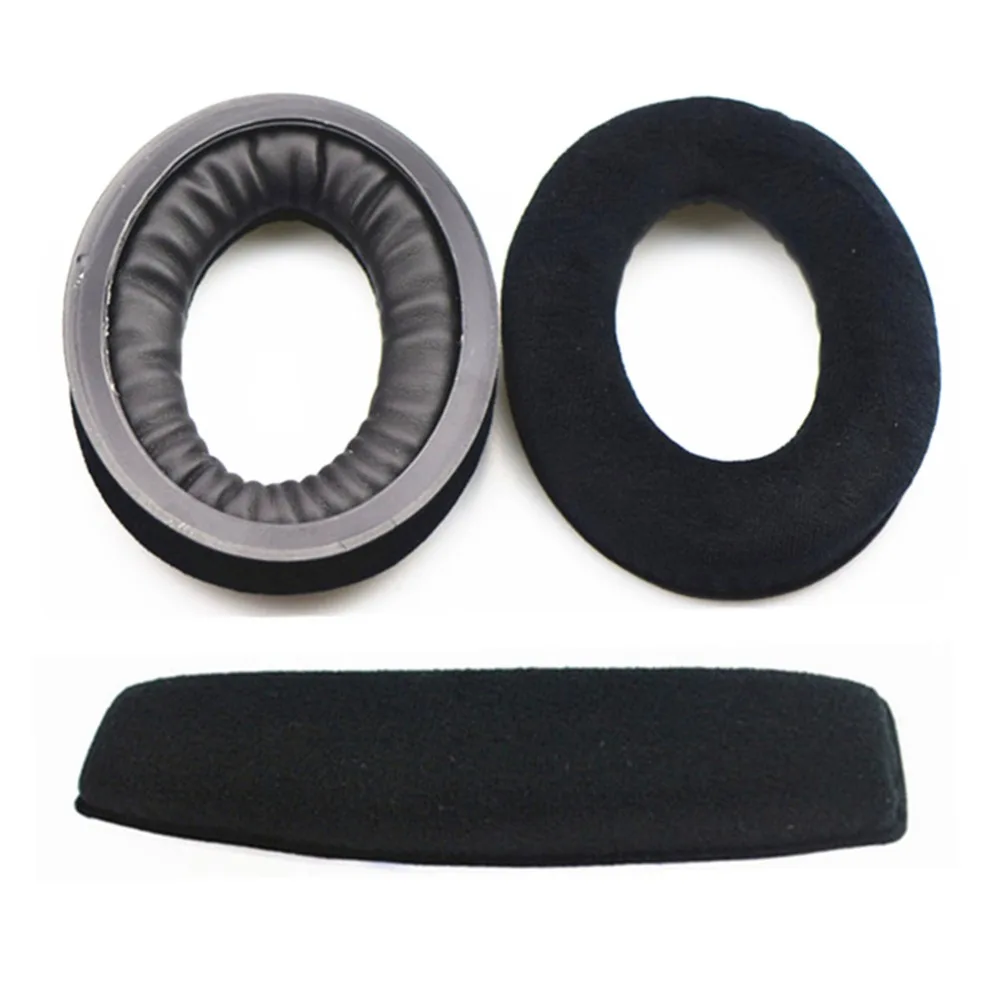 Replacement Earpads with Headband Pillow Ear Cushion Foam Ear Pads for
