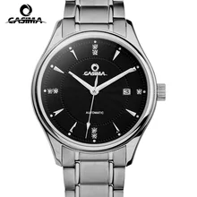 CASIMA brand Luxury automatic mechanical watches men business dress wrist watch stainless steel waterproof noctilucent #6905