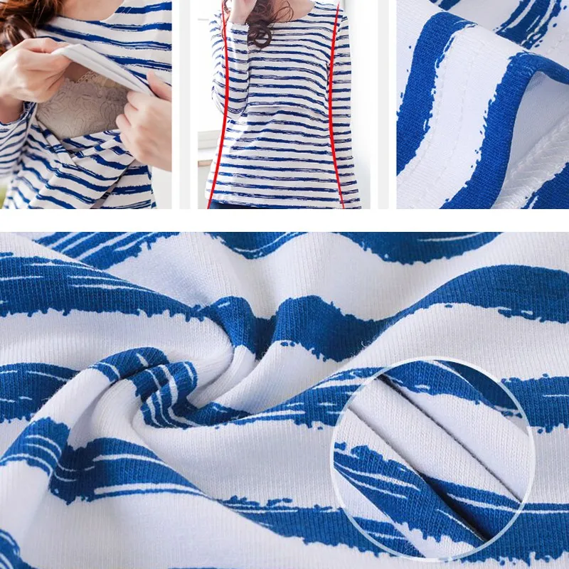 Emotion Moms Fashion pregnancy Maternity Clothes Maternity Tops/T-shirt Breastfeeding shirt Nursing Tops for pregnant women