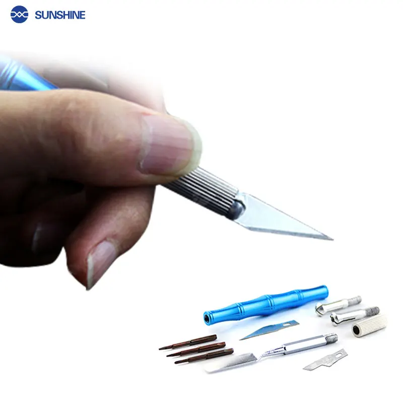 

SUNSHINE SS-5100 6 in 1 multifunctional hand tool kit set apply to disassemble for Mobile phone,tablets,PC repair